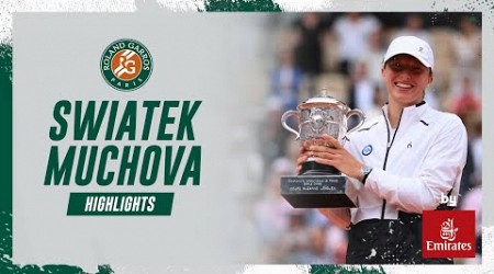 Iga Swiatek vs Karolina Muchova - Final Highlights I Roland-Garros 2023