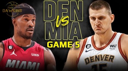 Denver Nuggets vs Miami Heat Game 5 Full Highlights | 2023 NBA Finals | FreeDawkins