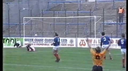 1989/90 Season: Portsmouth 2 - 2 Hull City