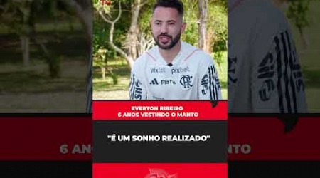 Nosso Miteiro, Everton Ribeiro, completou 6 anos vestindo o Manto Sagrado