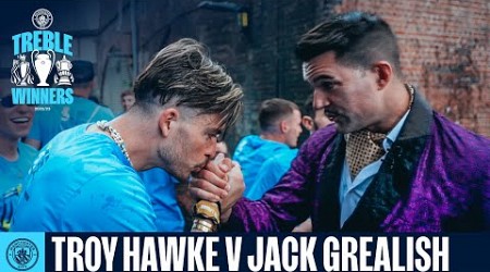 TROY HAWKE RETURNS | Haaland, Grealish and the Squad meet The Greeters Guild at The Parade