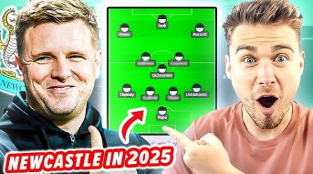 HOW NEWCASTLE COULD LINE-UP BY 2025 