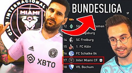 ICH HAB MESSI MIT INTER MIAMI IN DIE BUNDESLIGA GESETZT !!! 