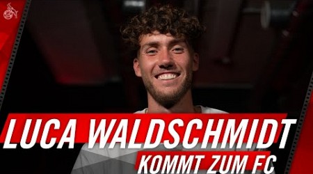 Luca Waldschmidt unterschreibt beim FC | Erstes INTERVIEW | Bundesliga | 1. FC Köln