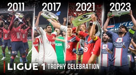 Ligue 1 Trophy Celebration In FIFA | 2011 - 2023 |