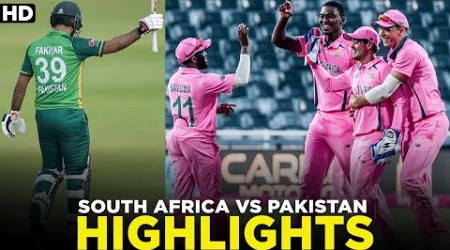 Highlights | South Africa vs Pakistan | ODI | CSA | MJ2A