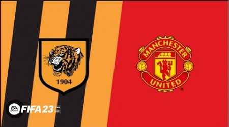 FIFA 23 - Hull City vs Manchester United | Carabao Cup 3rd Round | PS5 | 4K