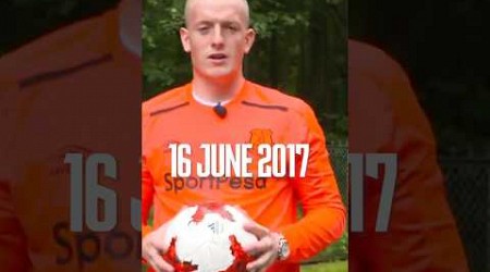 ⏪ OTD in 2017 Jordan Pickford joined Everton ⏩ #shorts #premierleague #football