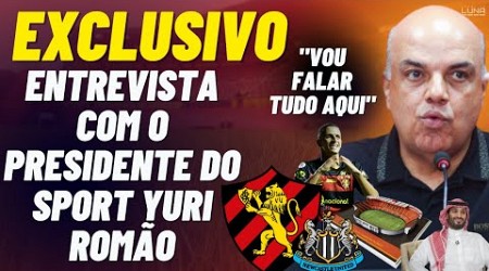 SAF DO NEWCASTLE? AMPLIAÇÃO DA ILHA DO RETIRO? REFORÇOS? ENTREVISTA COM YURI ROMÃO DO SPORT RECIFE