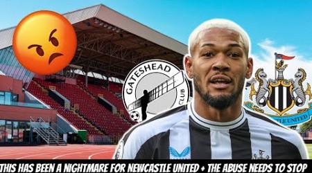 This is a NIGHTMARE for Newcastle United + Joelinton SHOCKING ABUSE !!!!!!