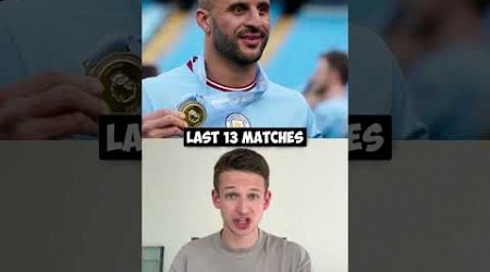 KYLE WALKER LEAVES TREBLE WINNING MAN CITY 