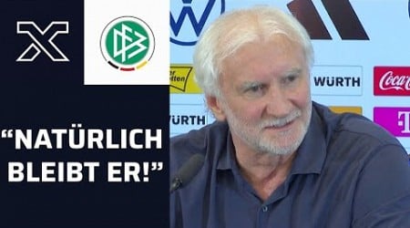 &quot;An Leidenschaft fehlt es nicht!&quot; - Völler hält Plädoyer für Hansi Flick | DFB-Team