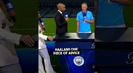 Thierry Henry’s ONE piece of advice to Erling Haaland 