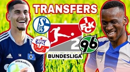 ERSTE TRANSFER-HÄMMER Platzen rein! (Transfer UPDATE 2.Bundesliga)