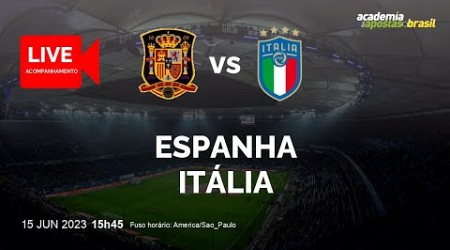 ESPANHA X ITáLIA AO VIVO | EUROPA - UEFA NATIONS LEAGUE - SEMIFINAIS | NARRAÇÃO