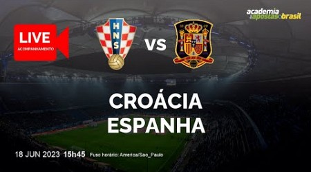 CROÁCIA X ESPANHA AO VIVO | EUROPA - UEFA NATIONS LEAGUE - FINAL | NARRAÇÃO