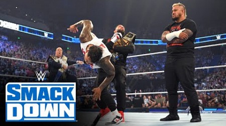 The Usos Superkick Roman Reigns to shatter The Bloodline: SmackDown highlights, June 16, 2023