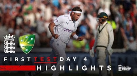 Broad Sets Up Dramatic Last Day! | Highlights - England v Australia Day 4 | LV= Insurance Test 2023