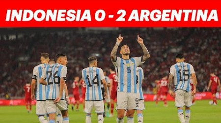 International Friendly: Indonesia 0 - 2 Argentina | Astro SuperSport