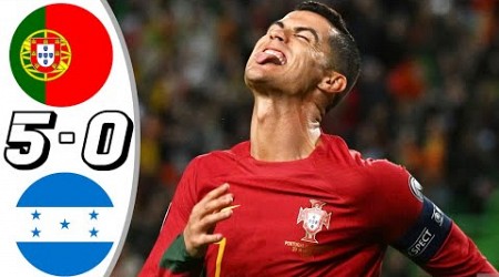 Portugal vs Honduras 5-0 - All Goals &amp; Highlights - 2023