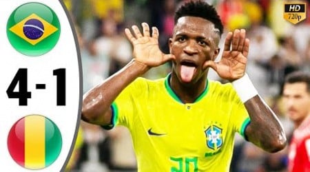 Brazil vs Guinea 4-1 Extended Highlights &amp; All Goals 2023 HD