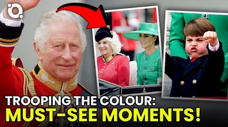 Trooping the Colour 2023: Highlights from King Charles III&#39;s Birthday Parade |⭐ OSSA