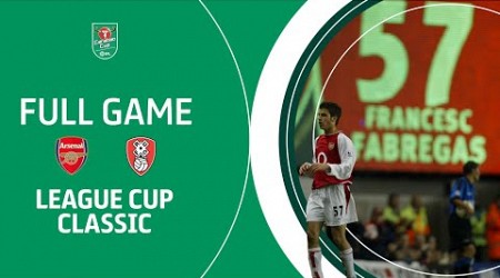 FABREGAS DEBUT! LEAGUE CUP CLASSIC | Arsenal v Rotherham United in full!