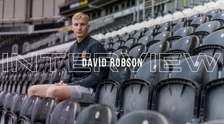 David Robson Signs a New Contract | Exclusive Interview