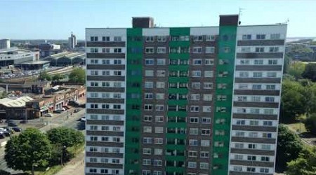 Great Thornton St Flats Hull (View From Top Of Block 3 June 2023)