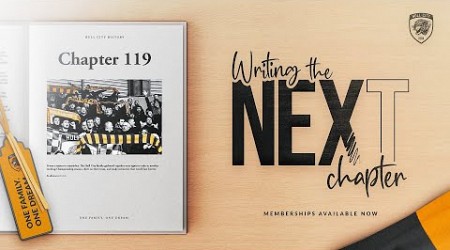 Writing the Next Chapter | 2023/24 Memberships On Sale Now!