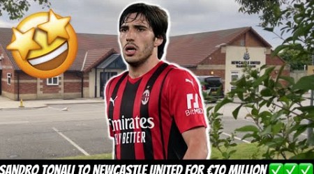 *WORLD CLASS* Sandro Tonali to Newcastle United DONE DEAL ✅