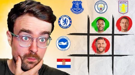 CAN YOU SOLVE PREMIER LEAGUE TIC TAC TOE?