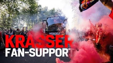 Bester Support in Bundesliga und Europa League: Die krassesten Fan-Szenen der Saison