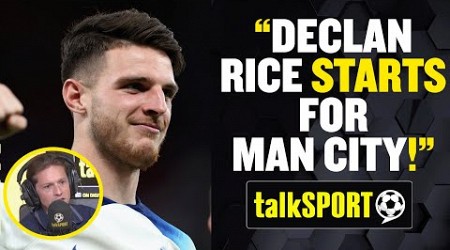 &quot;RICE STARTS FOR MANCHESTER CITY!&quot; Rory Jennings Rice to choose City over Arsenal!