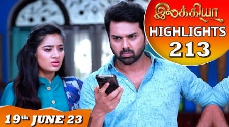 Ilakkiya Serial | EP 213 Highlights | 19th June 2023 | Hima Bindhu | Nandan | Sushma Nair