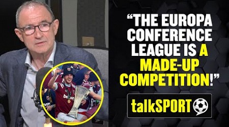 Martin O&#39;Neill TRASHES the Europa Conference League &amp; gets into HEATED debate with Simon Jordan! 