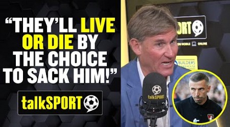 Simon Jordan REFUSES to criticise Bournemouth over SHOCK sacking of Gary O&#39;Neil! 