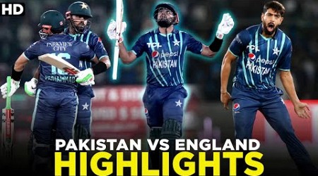 Highlights | Pakistan vs England | T20I | PCB | MU2A