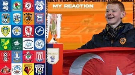 HULL CITY 2023/24 FIXTURES ANNOUNCED! My Reaction