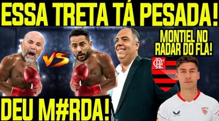 Rachou tudo! Everton Ribeiro x Sampaoli! Tirou o capitão do campo! Montiel ventilado no Flamengo!