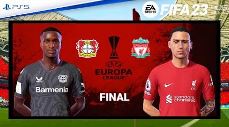 Leverkusen vs Liverpool Europa League Final 2024 FIFA 23