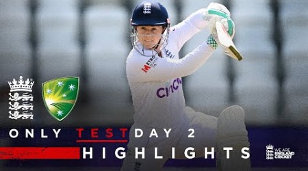 Brilliant Beaumont Ton! | Highlights - England v Australia Day 2 | LV= Insurance Women’s Test 2023