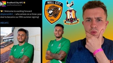 BRADFORD CITY HAVE SIGNED TYLER SMITH FROM HULL CITY ON A 3 YEAR DEAL - My Thoughts?