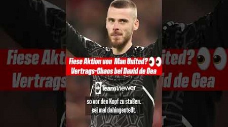 Fiese Aktion von Man United? 