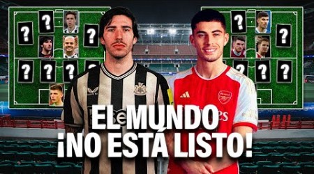 Los BRUTALES 11s de NEWCASTLE y ARSENAL para la siguiente TEMPORADA ¡Los 2 que MÁS GASTARÍAN!