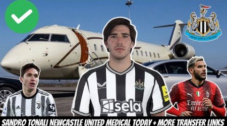 Sandro Tonali SIGNED + Newcastle United ALSO WANTS Theo Hernandez AND Chiesa !!!!!!