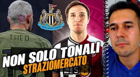 Il NEWCASTLE vuole anche THEO e CHIESA ➡︎ Azpilicueta-Inter e Weah-Juve