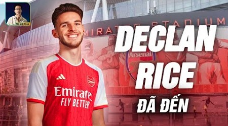 DECLAN RICE ĐẾN VỚI ARSENAL: BẢN HỢP ĐỒNG KỶ LỤC PREMIER LEAGUE CHO MỘT CẦU THỦ ANH