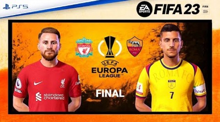 Liverpool vs Roma Europa League Final 2024 FIFA 23