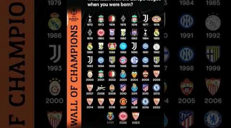 What team won the Uel when you were born?#shorts#football#EuropaLeague